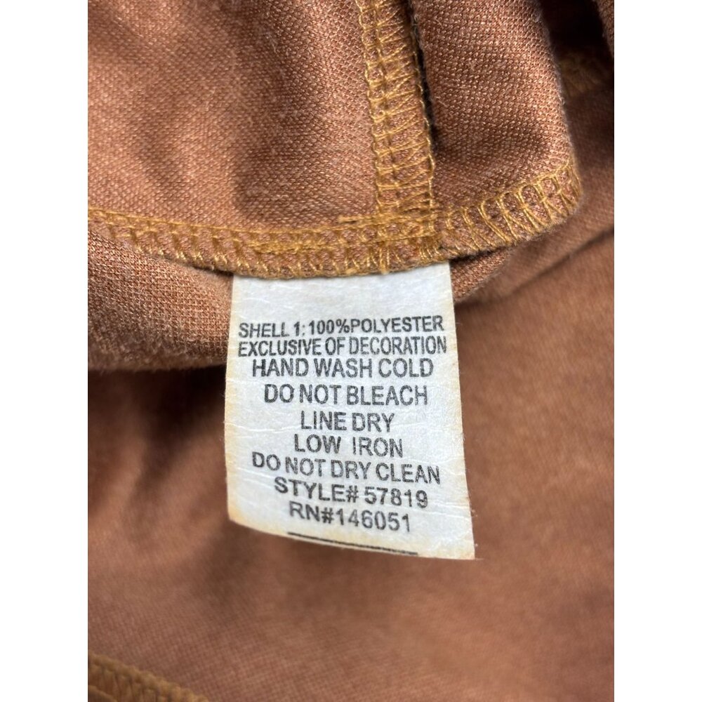 Tan Sleeveless Faux Suede Mini Dress With Braided Strap Details By Monteau Size - Picture 11 of 11